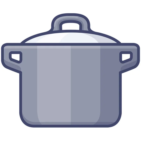 Иконка Посуды Давлением — стоковый вектор