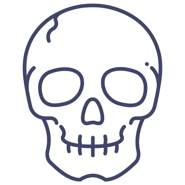 Икона Анатомии Смерти Скелета Больницах Категории Здравоохранения — стоковый вектор