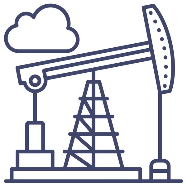 Indústria Ícone Energia Bem —  Vetores de Stock