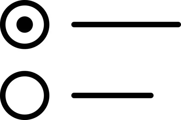 Form Eingabe Interface Symbol Outline Stil — Stockvektor