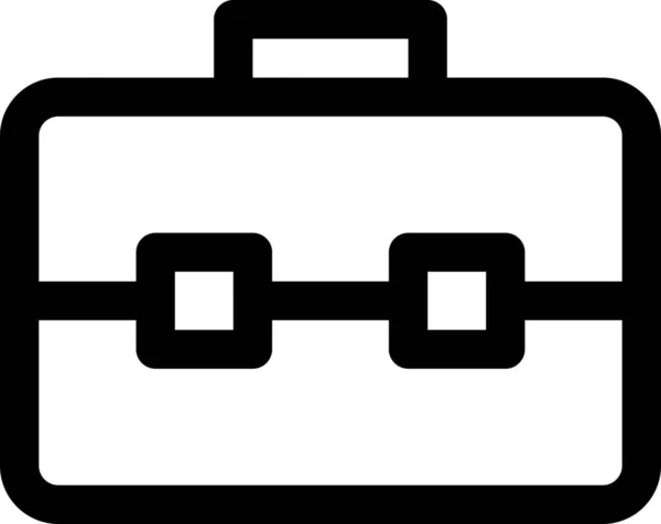 Иконка Обслуживания Портфеля Стиле Outline — стоковый вектор