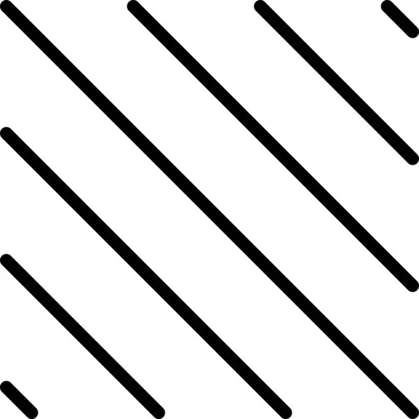 Lignes Icône Forme Motif Dans Style Outline — Image vectorielle