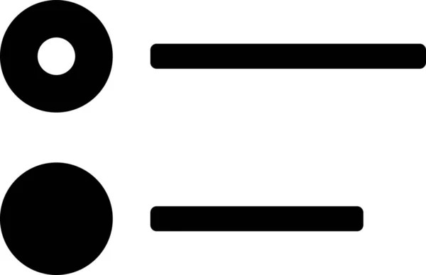 Formular Eingabefeld Symbol Solid Stil — Stockvektor