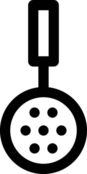 Löcher Küche Kithcenware Symbol Outline Stil — Stockvektor