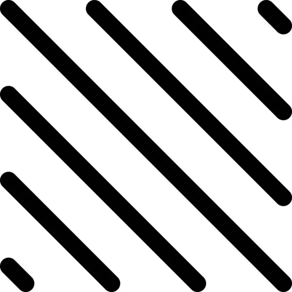 Lignes Motif Losange Icône Dans Style Contour — Image vectorielle