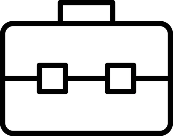 Aktentasche Repariert Wartungssymbol Outline Stil — Stockvektor