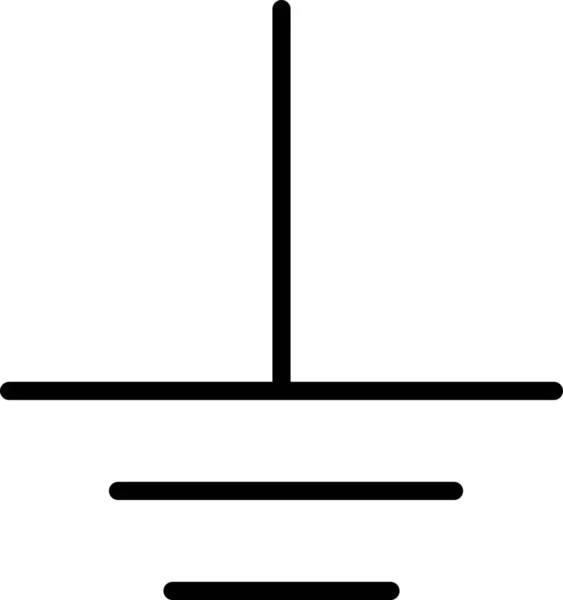 Stromsymbole Aus Johannisbeeren Outline Stil — Stockvektor