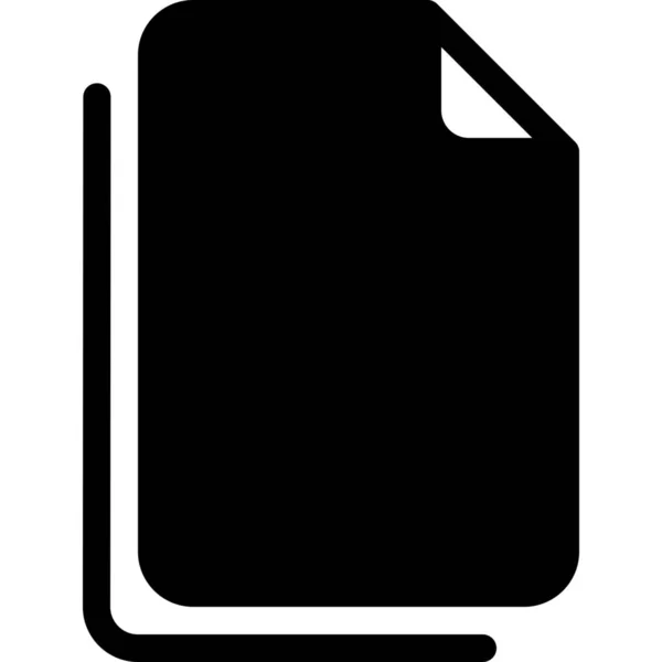 Icône Fichier Extension Document Dans Catégorie Fichiers Dossiers — Image vectorielle