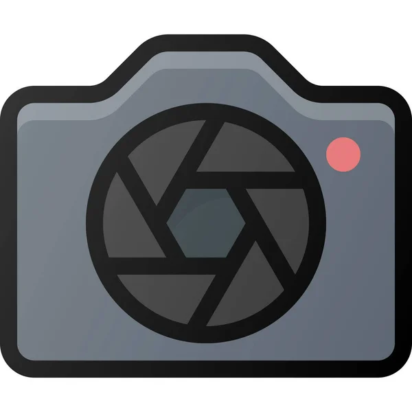Ikona Fotografie Fotoaparátu — Stockový vektor
