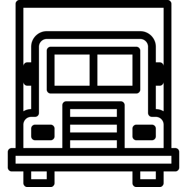 Tir Transport Transport Symbol Der Kategorie Fahrzeuge Verkehrsmittel — Stockvektor