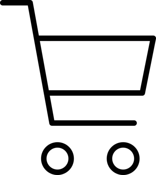 Buy Cart Purchase Icon Mixed Category — Stock Vector