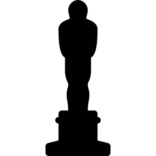 Award Oscar Reward Icon — Stock Vector