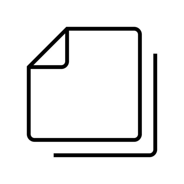 Note Icône Notes — Image vectorielle