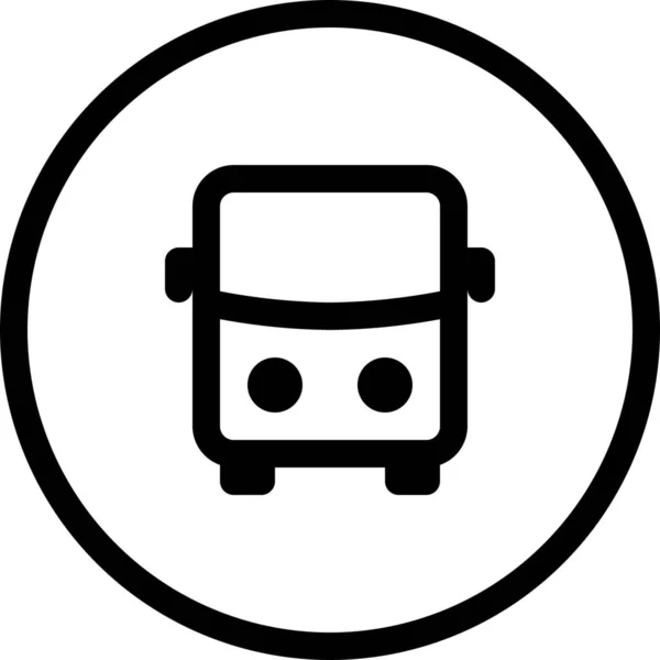 Icône Cartes Localisation Bus Dans Catégorie Cartes Navigation — Image vectorielle