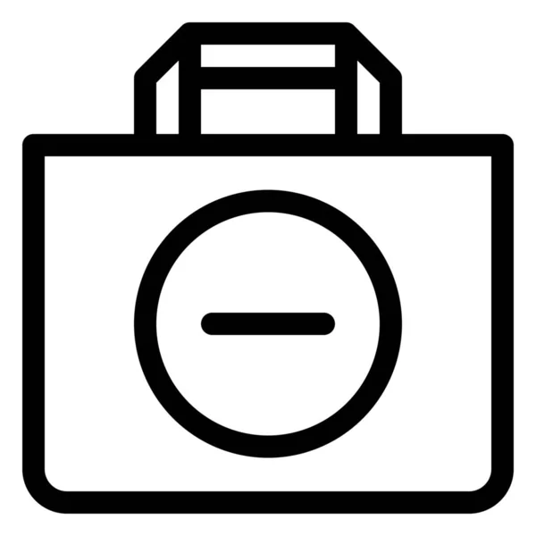 购物袋电子商务重用图标在购物和电子商务类别 — 图库矢量图片