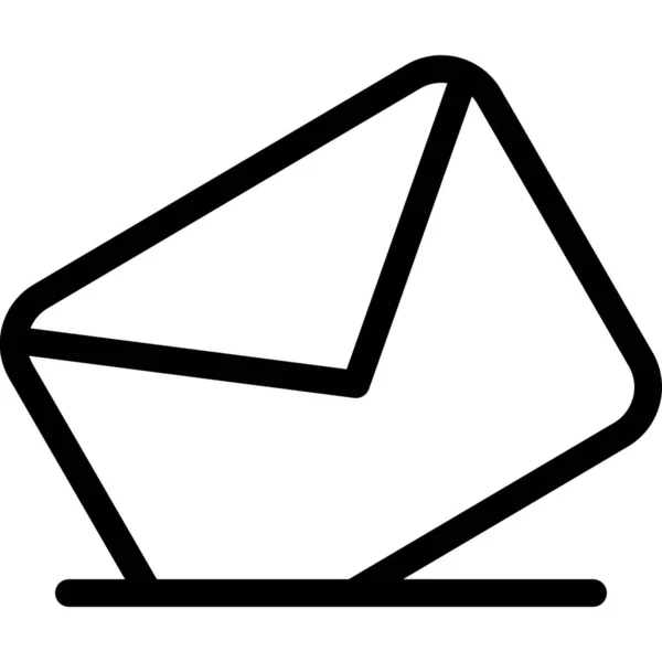 Postfach Symbol Geliefert — Stockvektor