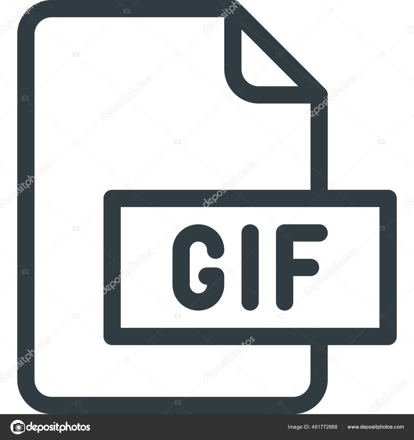 Gif, extension, file, format, type, animation, document icon icon - Download  on Iconfinder