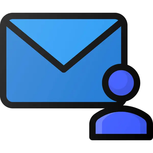 Mail Verzenden Pictogram — Stockvector