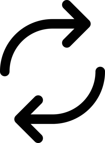 Active Motion Process Symbol Gemischter Kategorie — Stockvektor