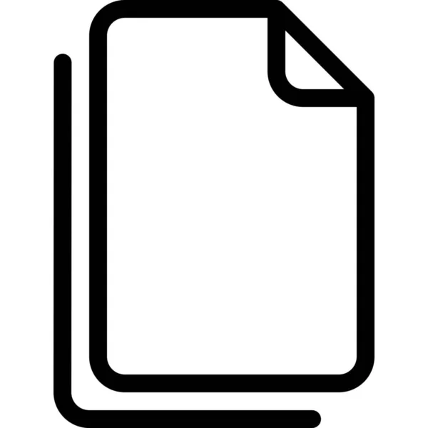 Ekstensi Dokumen Ikon Berkas Dalam Kategori Berkas Folder - Stok Vektor