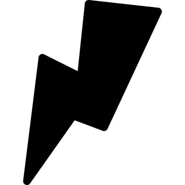 Forecast Lightning Storm Icon — 스톡 벡터