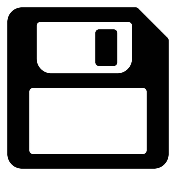 Dispositivo Floppy Icona Nella Categoria Computer Hardware — Vettoriale Stock