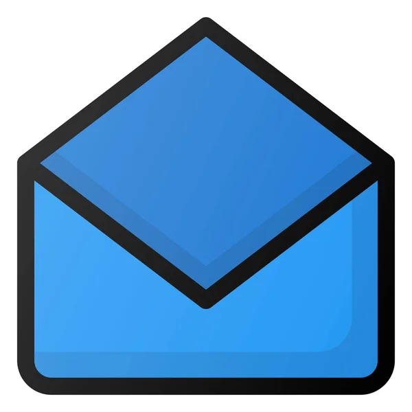 Mail Umhüllen Mail Symbol — Stockvektor