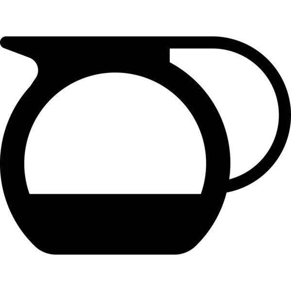 Kann Kaffee Trinken Symbol — Stockvektor