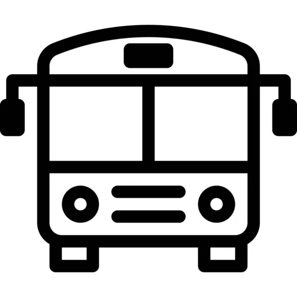 스포트 Bus Transport Icon Vehicles Mode Transport Category — 스톡 벡터