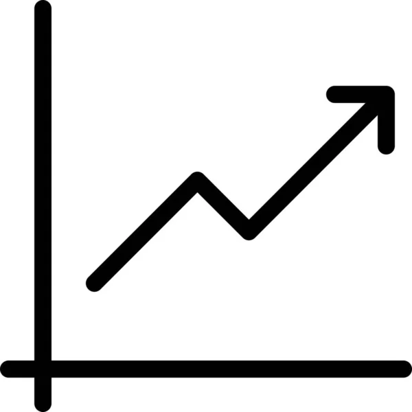 Ikona Diagramu Analýzy — Stockový vektor