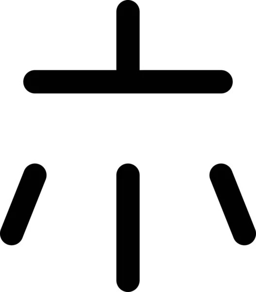 Иконка Мытья Душа Смешанной Категории — стоковый вектор