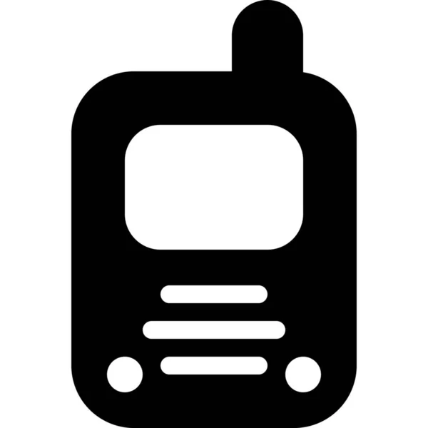 Icône Radio Moniteur Bébé — Image vectorielle