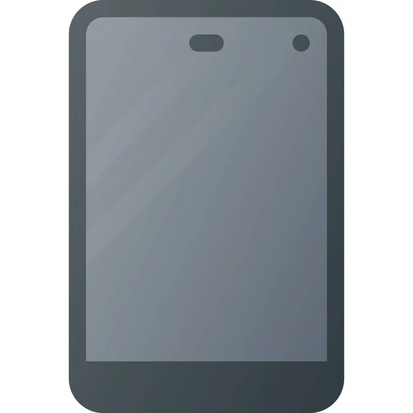 Smartphone Smart Icon Gevulde Omtrek Stijl — Stockvector