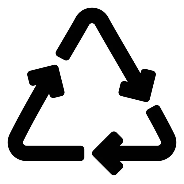 Öko Ökologie Recycling Symbol — Stockvektor