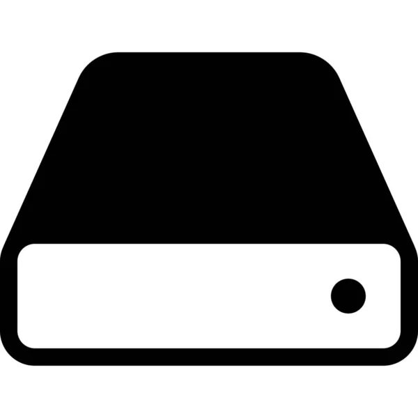 블루투스 드라이브 아이콘 컴퓨터 하드웨어 카테고리 — 스톡 벡터