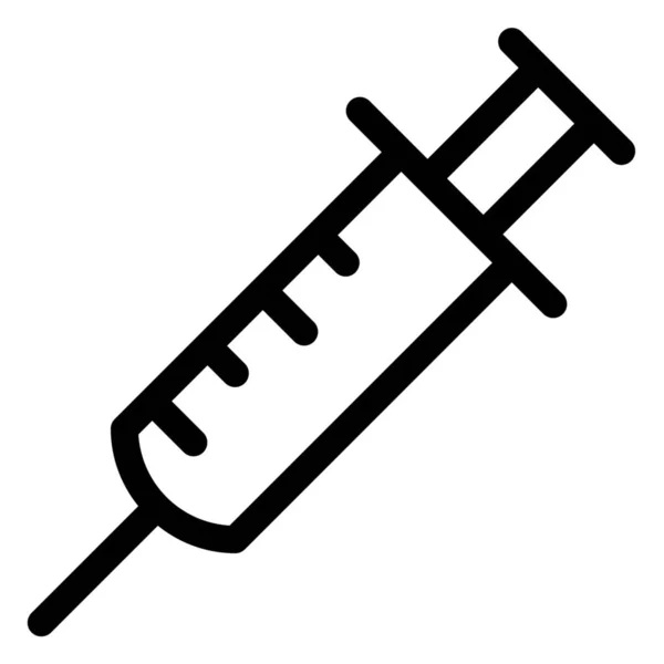 医院及医护类别中的解毒剂注射药物图标 — 图库矢量图片