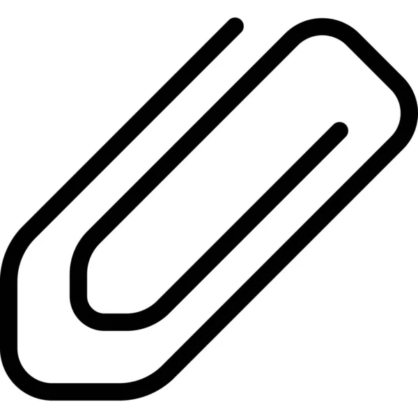 Иконка Attache Clip Document — стоковый вектор