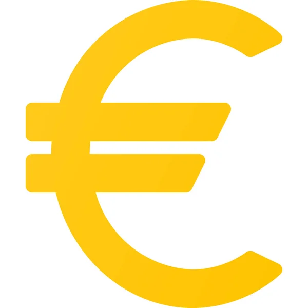 Bancaire Valuta Euro Icoon Banking Finance Categorie — Stockvector