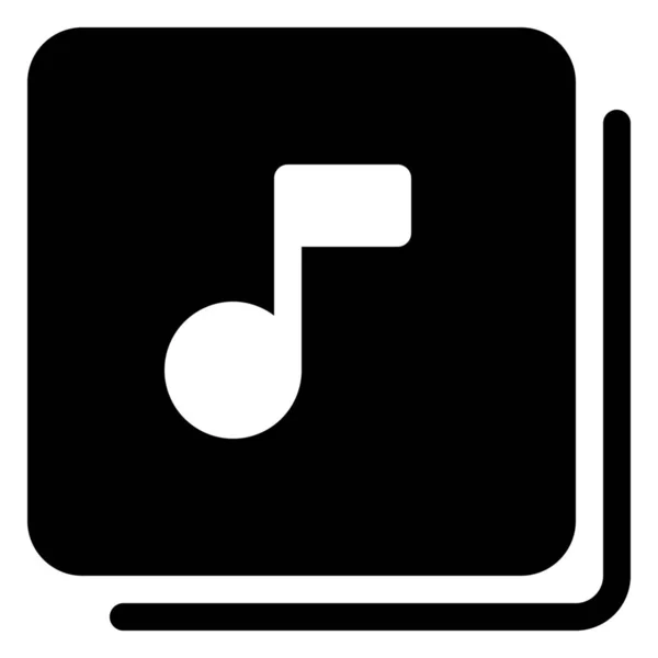 Музыкальная Икона Стиле Рэп — стоковый вектор