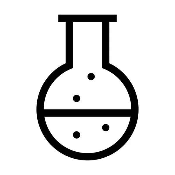 Ikona Třídy Chemie Stylu Osnovy — Stockový vektor