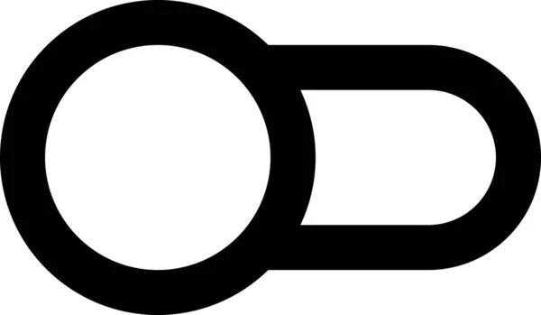 Boolesche Schnittstelle Symbol Gemischter Kategorie — Stockvektor
