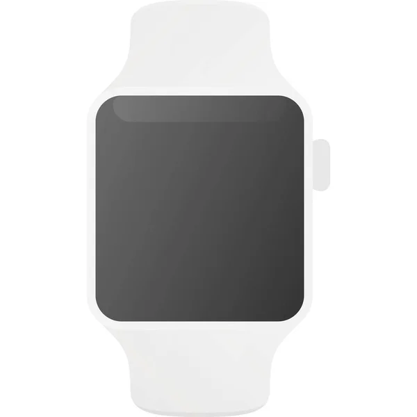 Gadget Iwatch Smart Symbol Flachen Stil — Stockvektor