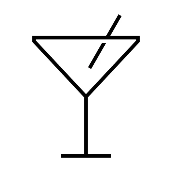 Bar City Holiday Icon Outline Style — 스톡 벡터