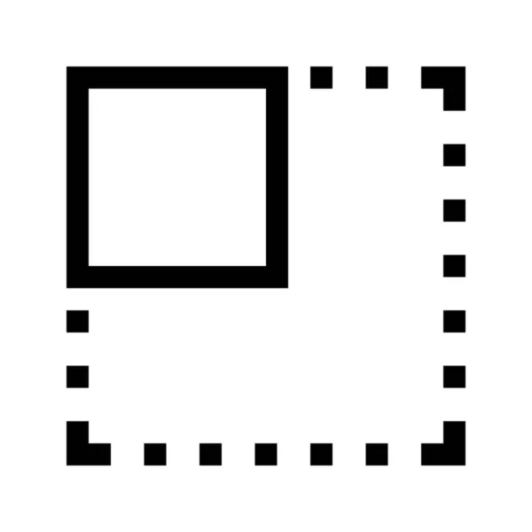 Περίγραμμα Εικονίδιο Επεξεργαστή Επεξεργασίας Στυλ Περίγραμμα — Διανυσματικό Αρχείο