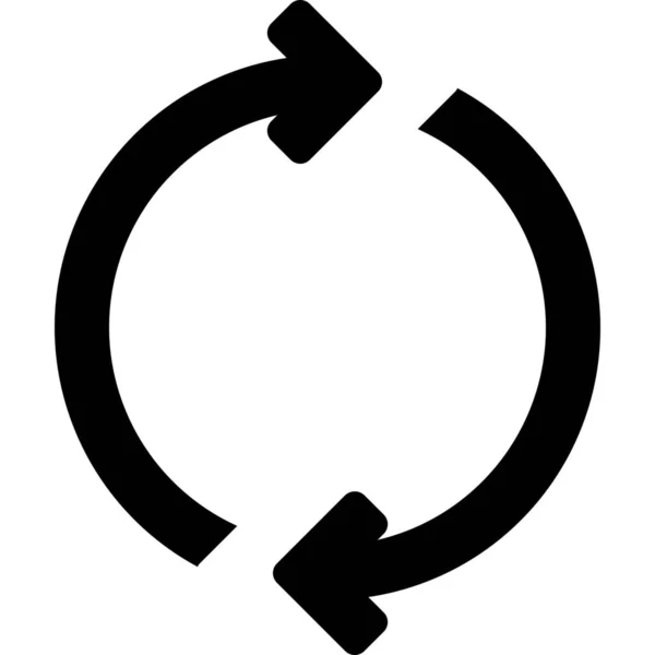 Refresh Icon Обновить Круг Стрелок — стоковый вектор