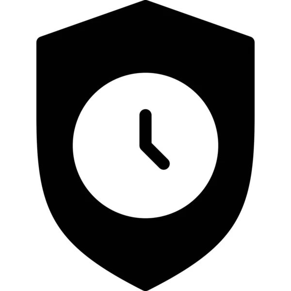 Firewall Proteger Icono Protección — Vector de stock
