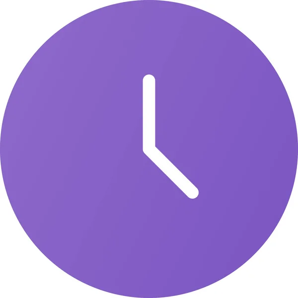 Reloj Temporizador Tiempo Icono Interfaz Usuario Categoría Óptima — Vector de stock