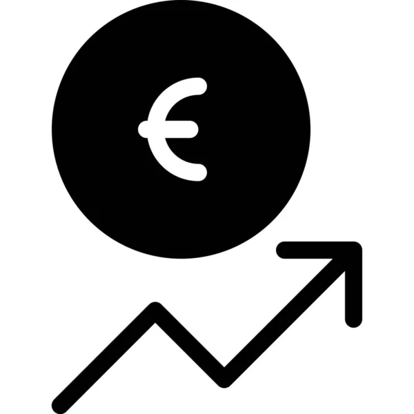资本欧元外汇图标 — 图库矢量图片
