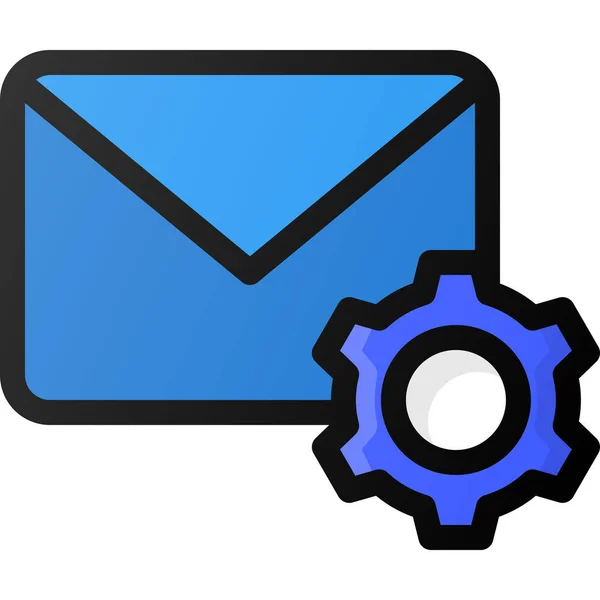 Email Mail Envoyer Icône — Image vectorielle