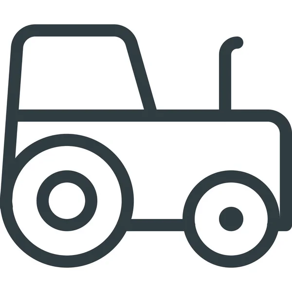 Agriculture Farm Farming Icon Outline Style — Stock Vector